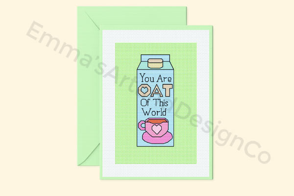 Well Done Cross Stitch Card
