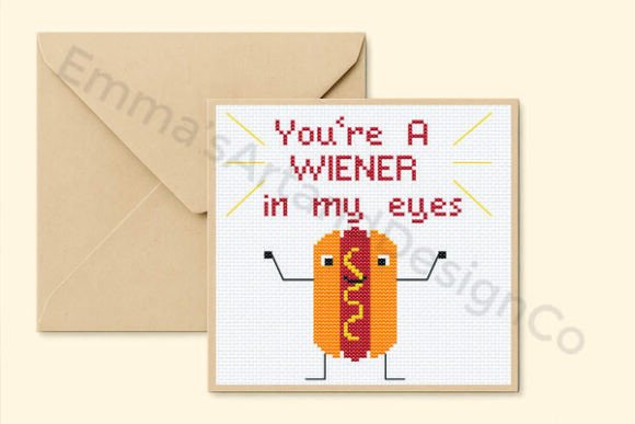 Well Done Cross Stitch Card