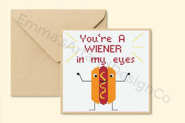 Well Done Cross Stitch Card
