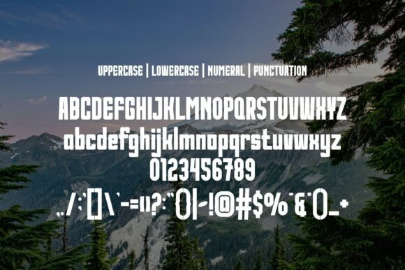Akuma Font - Preview 1