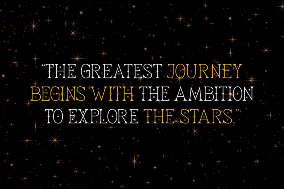 Best Star Font - Preview 3