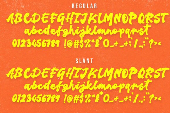 Burning Chucky Font - Preview 5