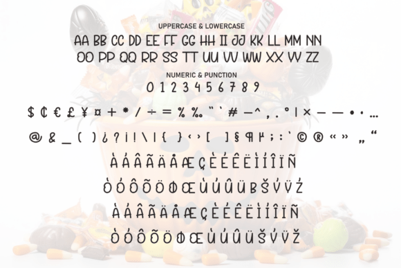 Candy Halloween Font - Preview 6