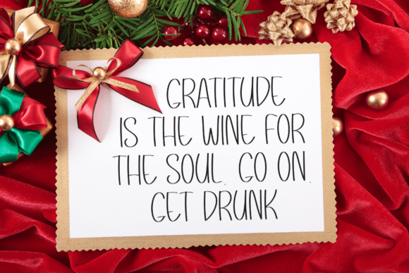 Christmas Alphabet Font - Preview 4