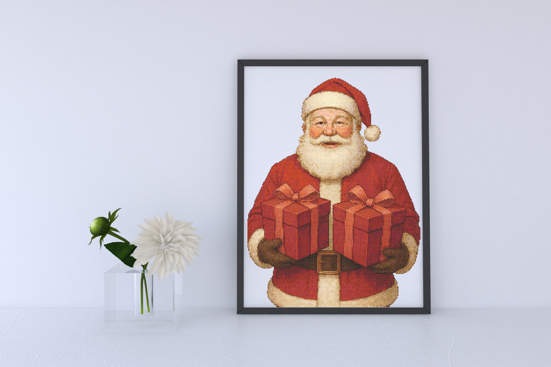 Christmas Santa’s Joyful Gift Giving
