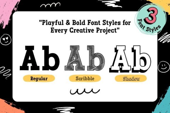 Fox Kiddy Font PNG with transparent background - Preview 1
