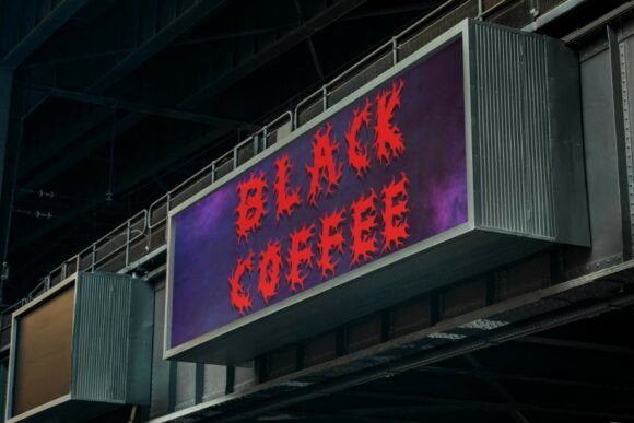 Ghost Darko Font - Preview 2