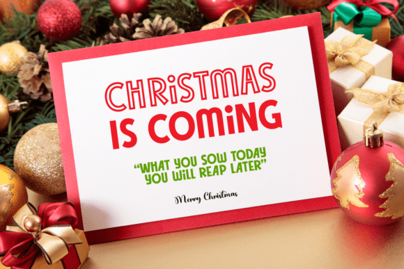 Grinch Home Font PNG with transparent background - Preview 4