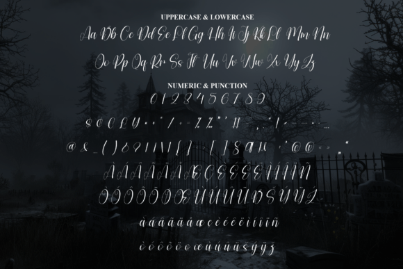 Haunted Night Font - Preview 6