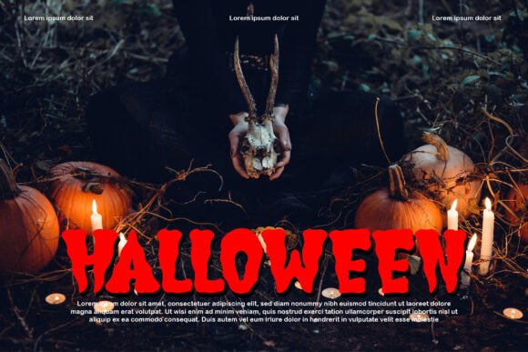 Horror Street Font PNG with transparent background - Preview 4
