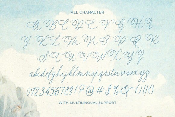 Mantra Angelic Pua Font PNG with transparent background - Preview 5