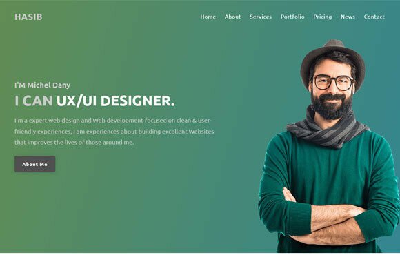 Personal Portfolio HTML Template
