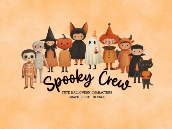 Spooky Crew | Kids Halloween Characters