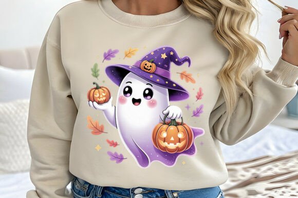 Twinkle Kawaii Halloween Sublimation PNG Grafik Druckbare Illustrationen Von Designs_Studio4