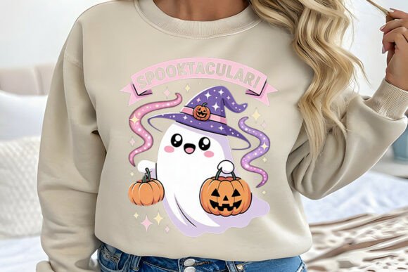 Twinkle Kawaii Halloween Sublimation PNG Grafik Druckbare Illustrationen Von Designs_Studio4