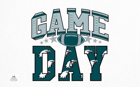 American Football 6 Helmet Font PNG with transparent background - Preview 2