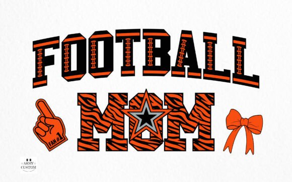 American Football 7 Tiger Font - Preview 1