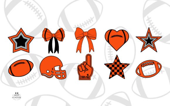 American Football 7 Tiger Font - Preview 2