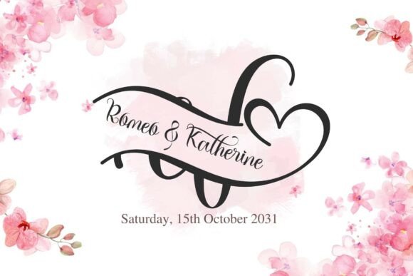 Beautiful Shakila Monogram Font - Preview 2