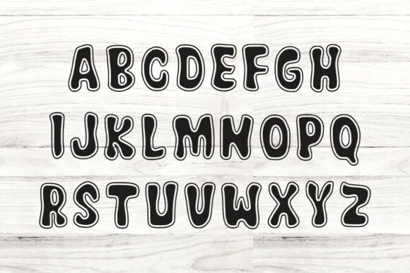 Black Bubble Font - Preview 3