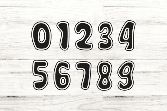Black Bubble Font - Preview 4