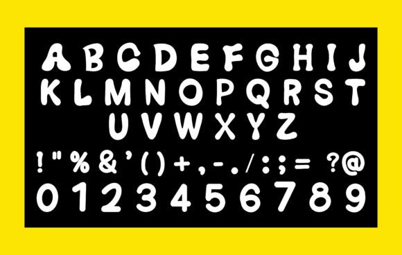 Black Friday Font - Preview 1