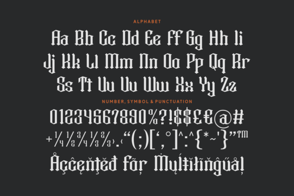Black Mistic Font - Preview 3