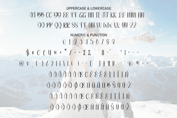 Bride Snowing Font - Preview 6