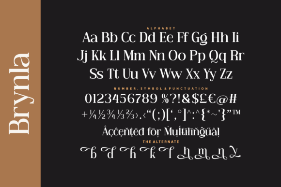 Brynla Font - Preview 4
