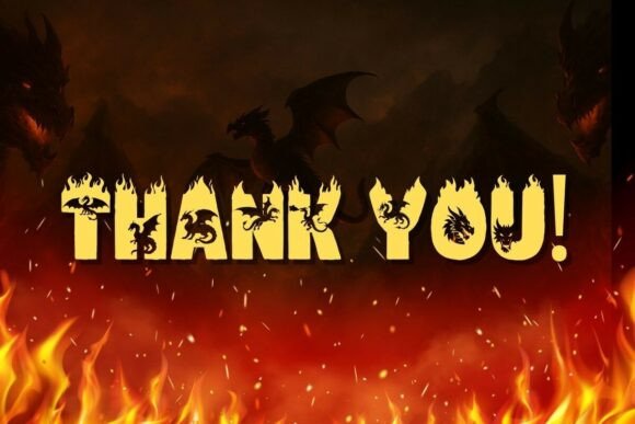 Btzdragonfire Font - Preview 4
