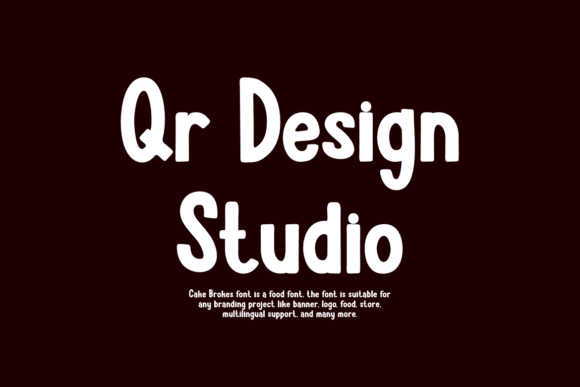 Cake Brokes Font - Preview 3