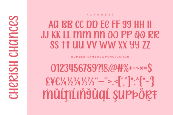 Cherish Chances Font - Preview 4