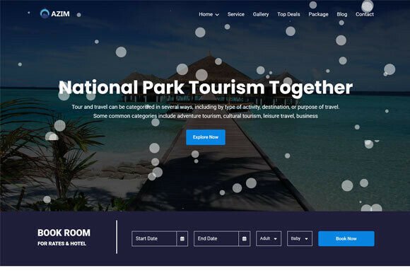 Commercial Tour & Travel Agency Template