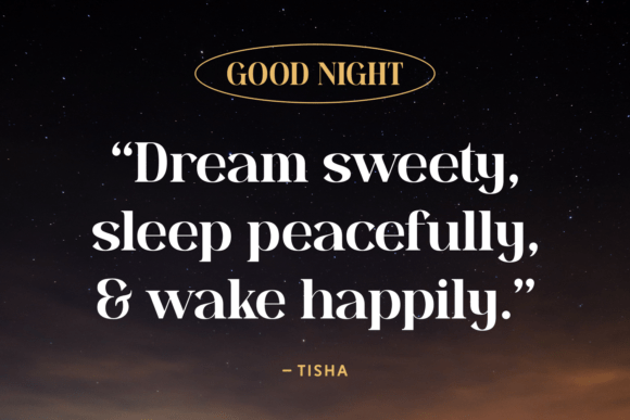 Cozy Night Font - Preview 1