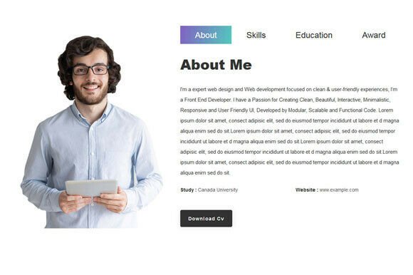Creative Portfolio HTML Template