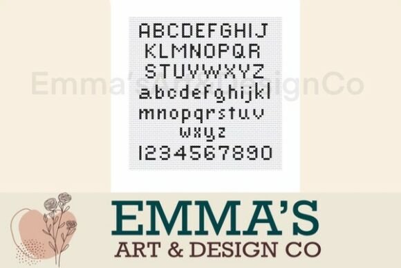 Cross Stitch Alphabet Pattern