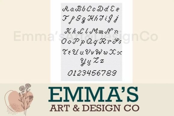 Cross Stitch Alphabet Pattern