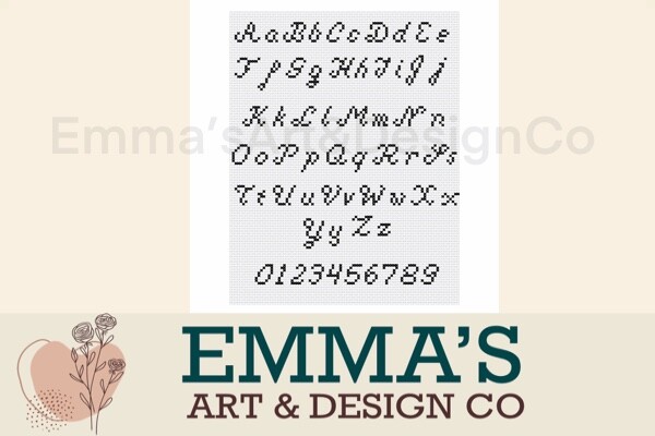 Cross Stitch Alphabet Pattern