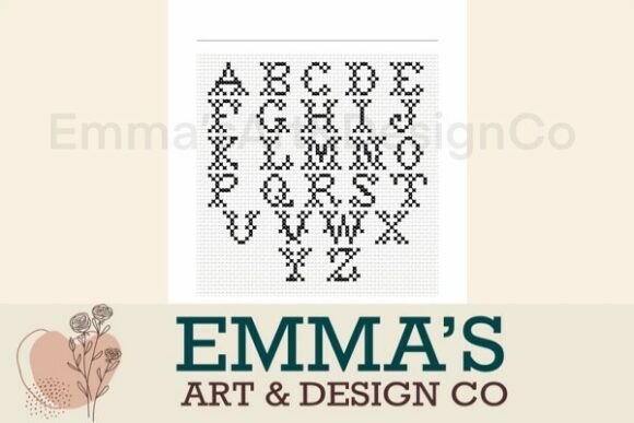 Cross Stitch Alphabet Pattern