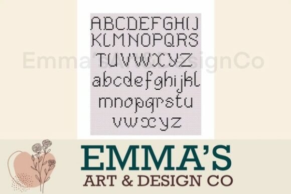Cross Stitch Alphabet Pattern