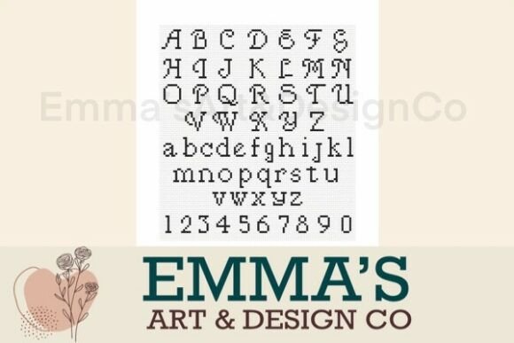 Cross Stitch Alphabet Pattern