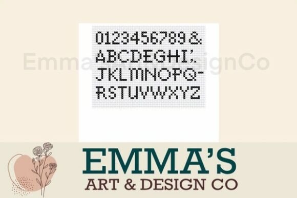 Cross Stitch Alphabet Pattern