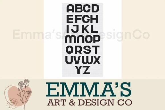 Cross Stitch Alphabet Pattern
