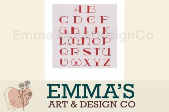 Cross Stitch Alphabet Pattern