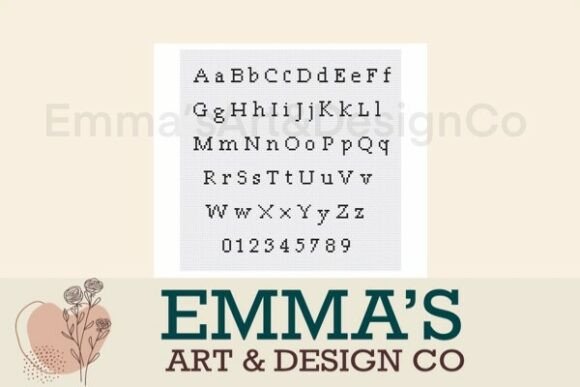 Cross Stitch Alphabet Pattern