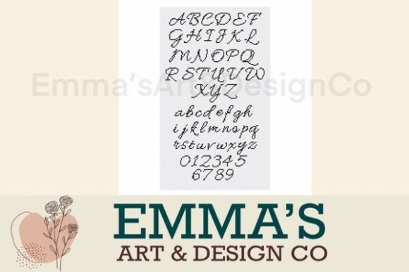 Cross Stitch Alphabet Pattern