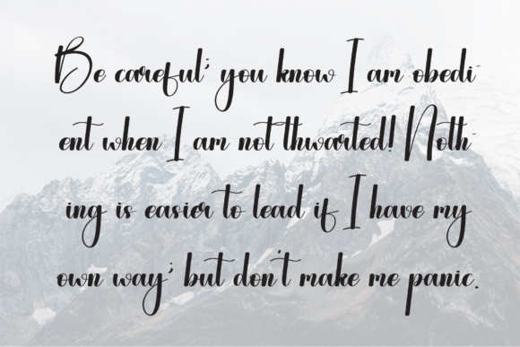 Frostice Font - Preview 5