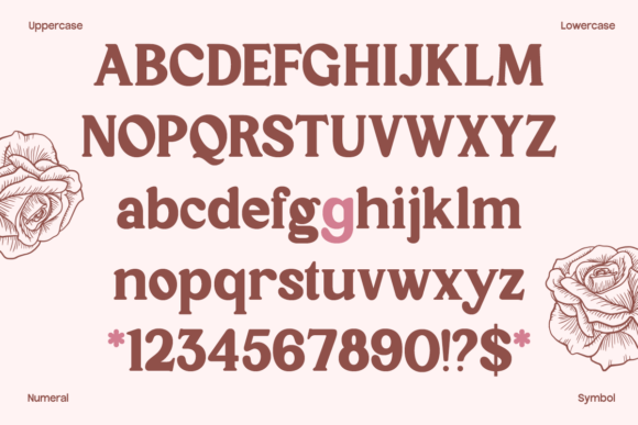 Gc Rose Marine Font - Preview 1