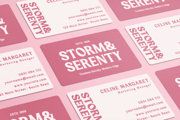 Gc Rose Marine Font - Preview 2