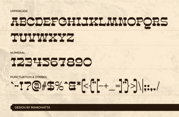 Gunsbuford Font PNG with transparent background - Preview 2